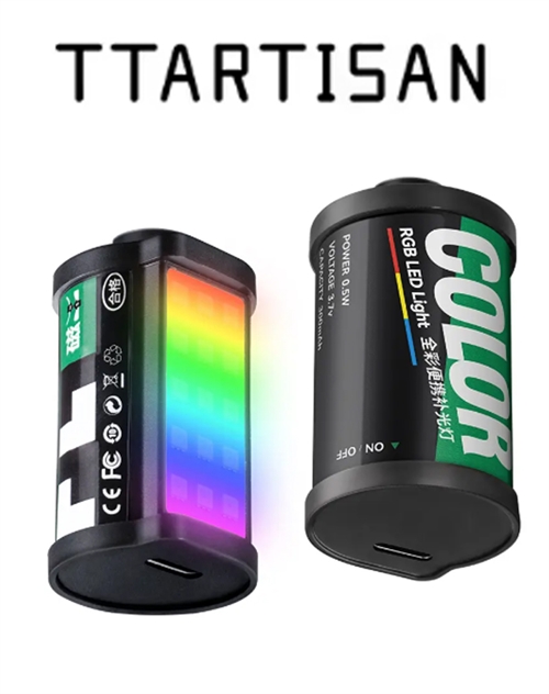 TTARTISAN Mini Video Lys RGB